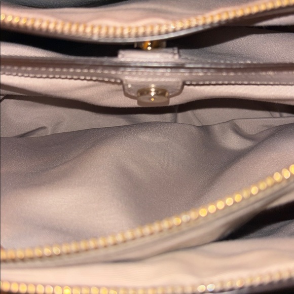 Coach Christie Carryall F36606 Leather Shoulder Bag with Gold Accents - Picture 12 of 13